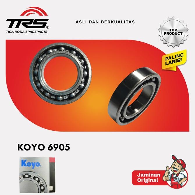 [Trs] Laker Bearing Koyo 6905 Original Koyo Original