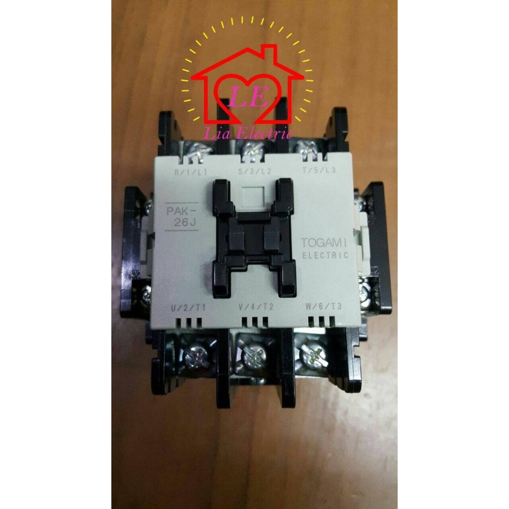 Kontaktor Togami Contactor Pak-26J-P 3300 220 volt PAK26J