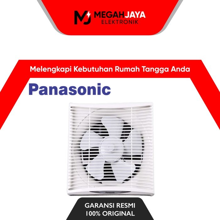 Panasonic Exhaust Fan / Hexos Dinding Fv-25Run5 (10 Inch)