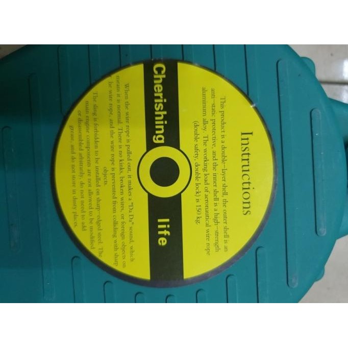 Fall Arrester 10 Meter Safety Lifeline Tali Pengaman Safety  Ready