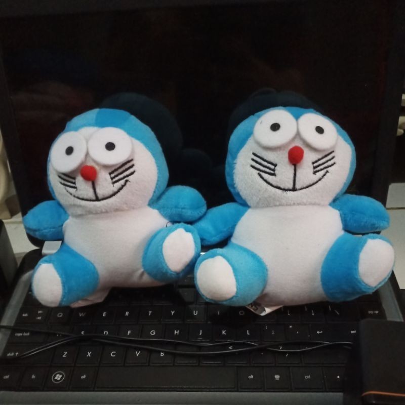 murah Boneka Doraemon Mini Boneka Kecil 15cm Bahan Velboa Import premium