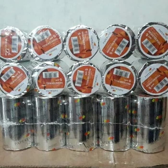 

Terlaris kertas rol kasir thermal paperline 80x50 - 10 rol SALE