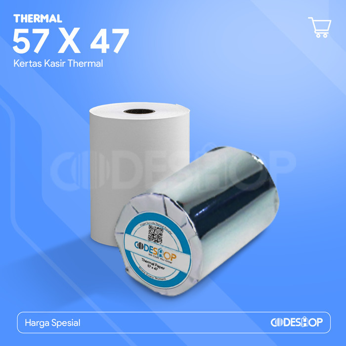 

Terlaris 1 Dus Kertas thermal 58X50 SALE