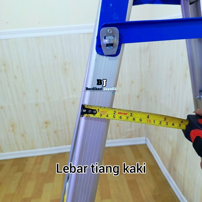 Promo Tangga Lipat Aluminium Bisa Diluruskan