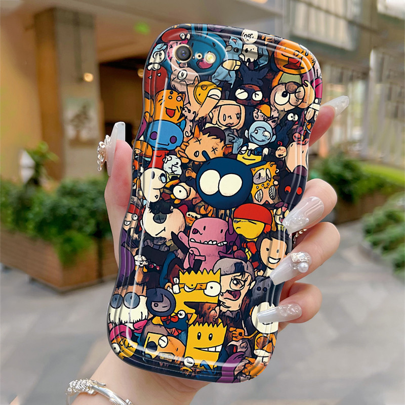 Casing Hp Untuk OPPO A71 A71K Case Casing HP pola kartun karakter Kasing Softcase Silikon Kesing Ant