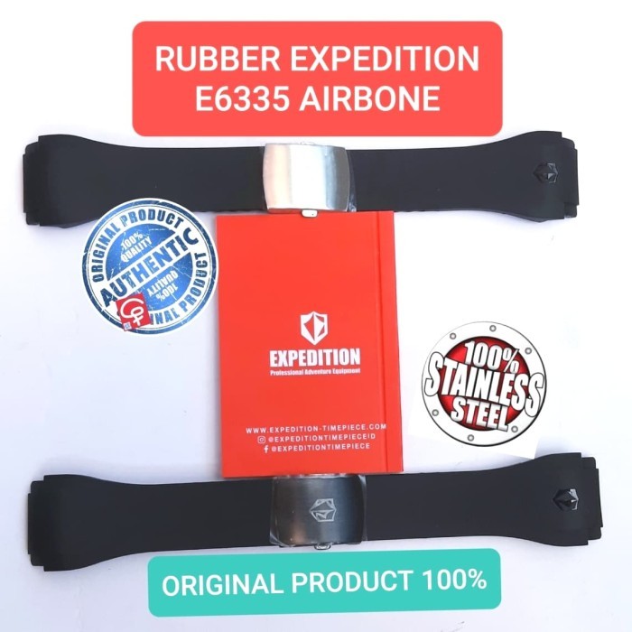 Promo RUBBER EXPEDITION ORIGINAL E6335 E 6335 MC AIRBORNE TALI JAM TANGAN