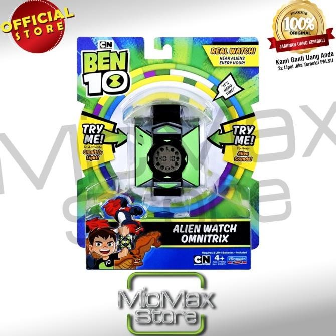 Ben 10 Basic Omnitrix jam tangan ben10 Mainan Original Asli