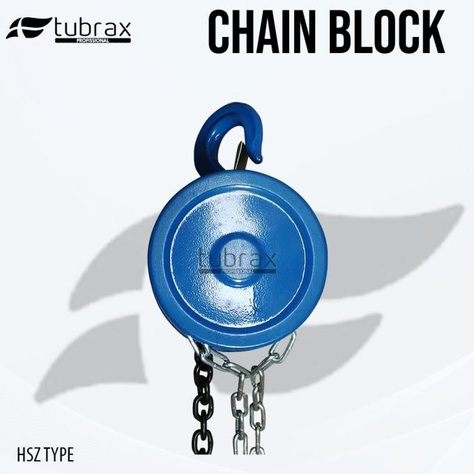 Tubrax Chain Block 2 Ton X 5Meter Lifting Hoist Takel Katrol Listrik