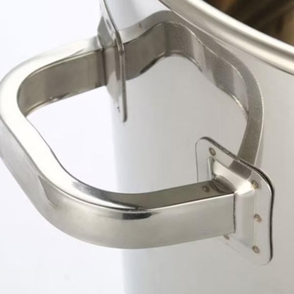 Panci Dandang Stainless Steel | Panci Tong Baso Jumbo Stainless Tebal Varian