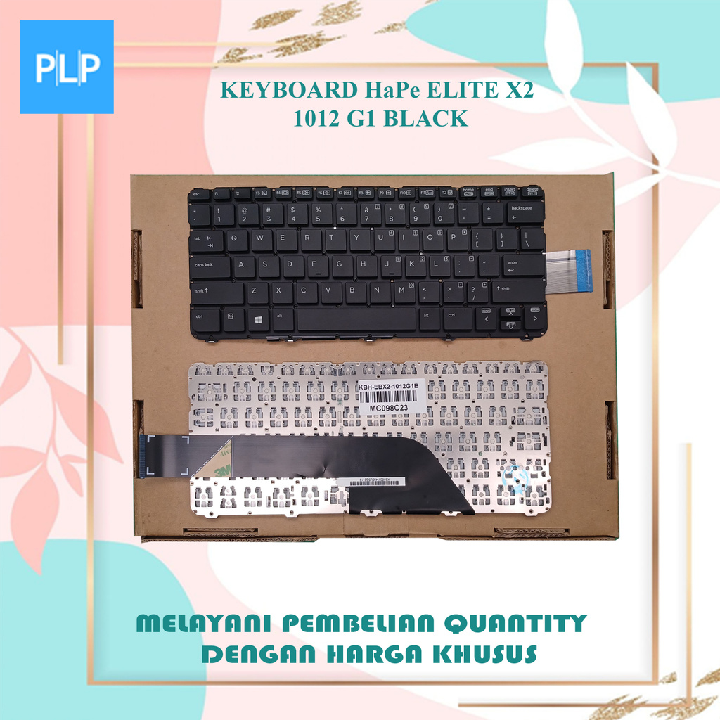 Keyboard HaPe black Elite x2 1012 g1