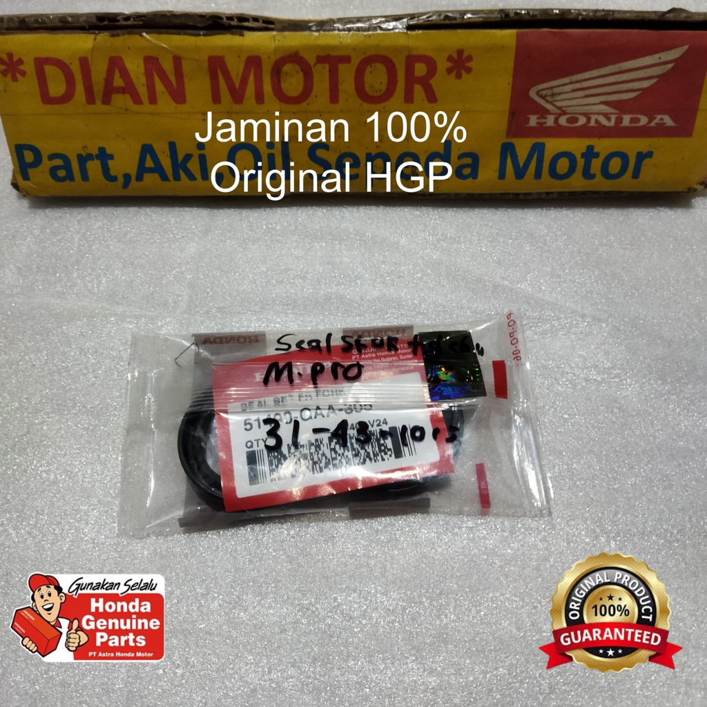 AHM 51490GAA305 SEAL 31 43 10,5 DC SKOK MEGAPRO DEBU ORIGINAL