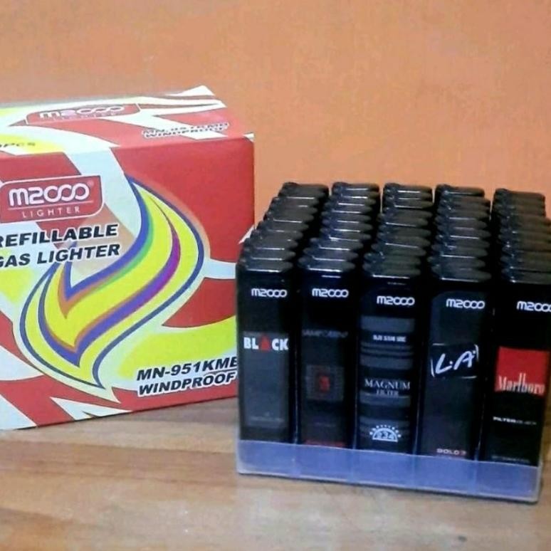 Korek Api Bara M2000 hitam/korek bara /windproof MN-951 KMB