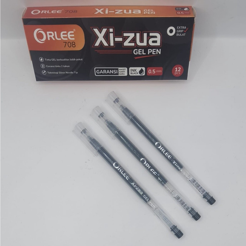 

Bolpoin Pulpen Gel dan Ulir Lilin Orlee 1 Lusin (12 Pcs) Terlaris Termurah