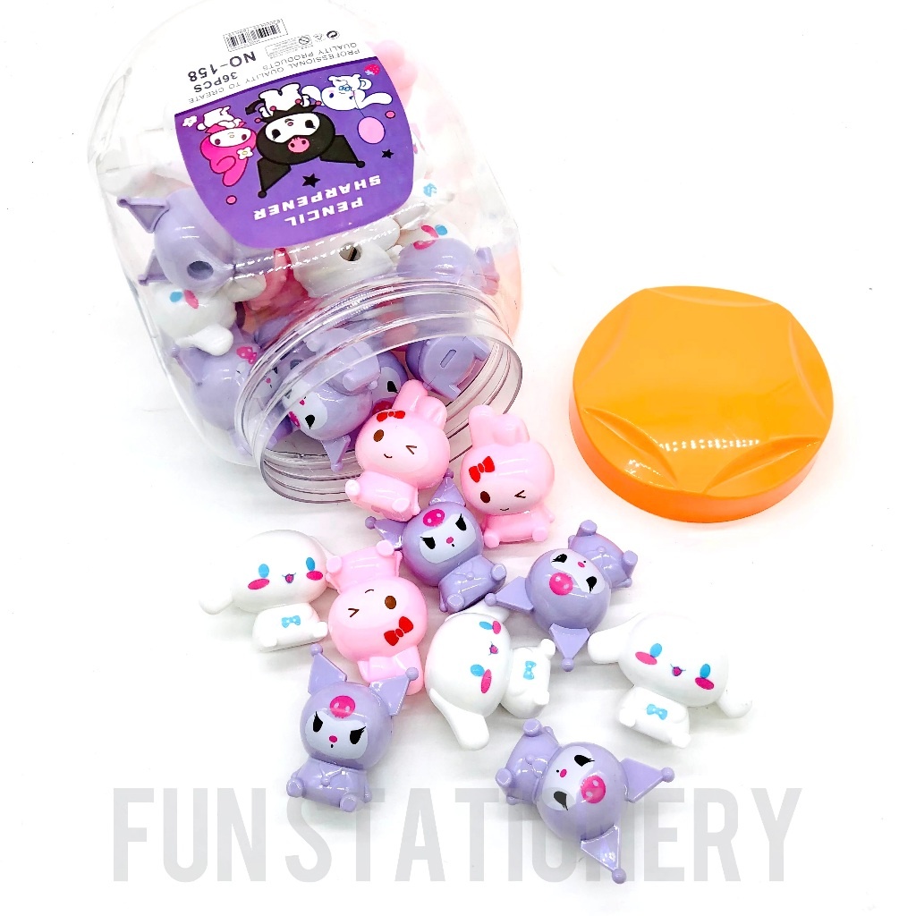 

RAUTAN 158 KEPALA SANRIO / OROTAN PENSIL / PENCIL SHARPENER KUROMI