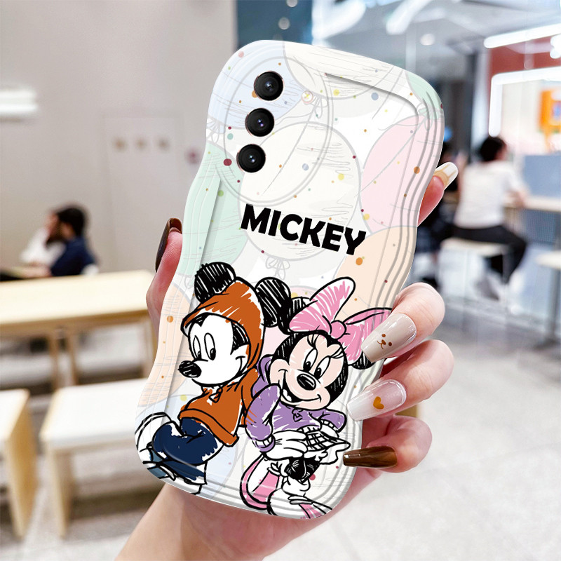 Casing Hp Untuk Samsung Galaxy S21 S21 Plus S21 Ultra S21 FE Case Casing Kesing Mickey Mouse Softcas