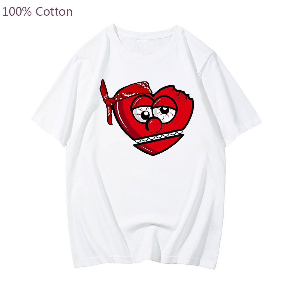 Kaus Anime Punk Chief Keef Kaus Mangacomic Lucu Kaus Jalanan Tinggi Lembut Bermotif Harajuku