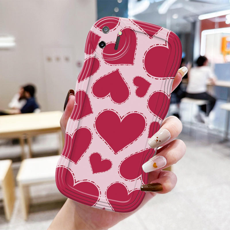 Casing Hp Untuk Realme C11 2020 Case Casing Softcase HP Kesing trendi transparan gelombang pelindung