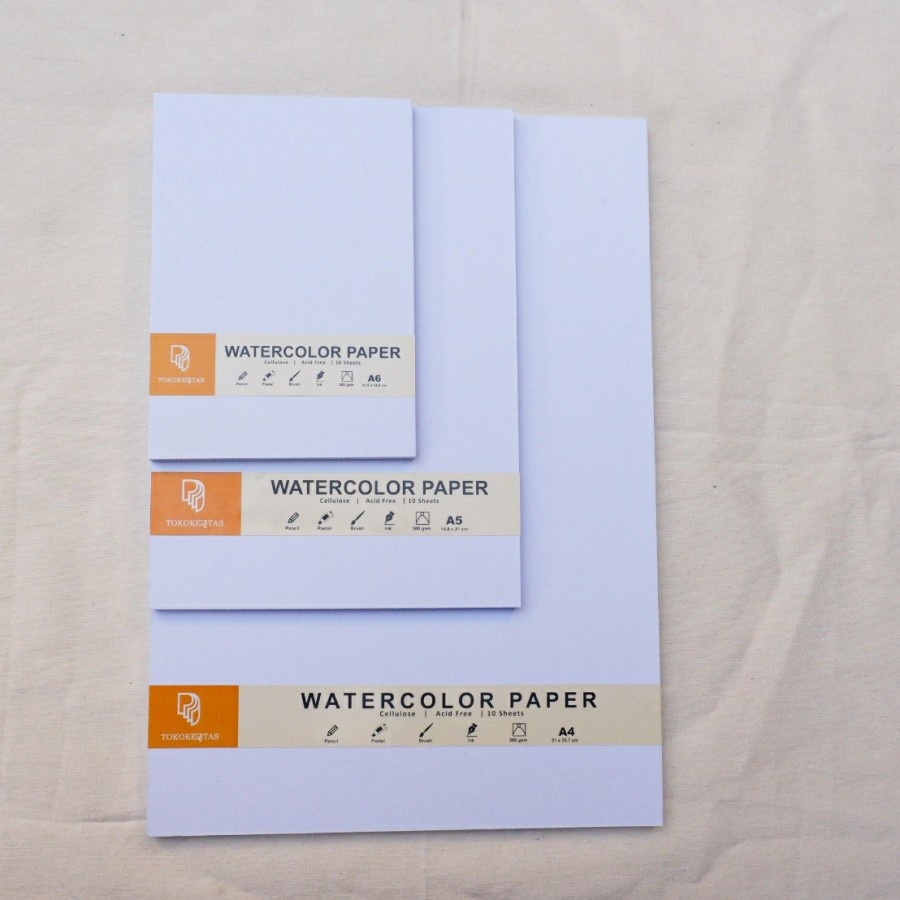 

WATERCOLOUR PAPER 250gsm / WATER COLOUR PAPER A6 A5 A4