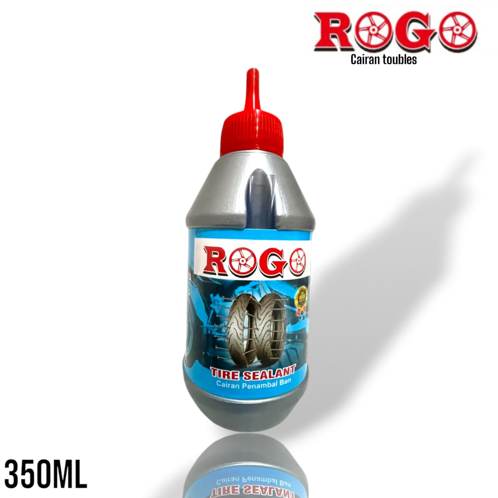 Bisa COD -  Cairan Ban Tubeless Rogo 350ml Anti Bocor Sepeda Motor Matic Cairan Ban Tubles Paket