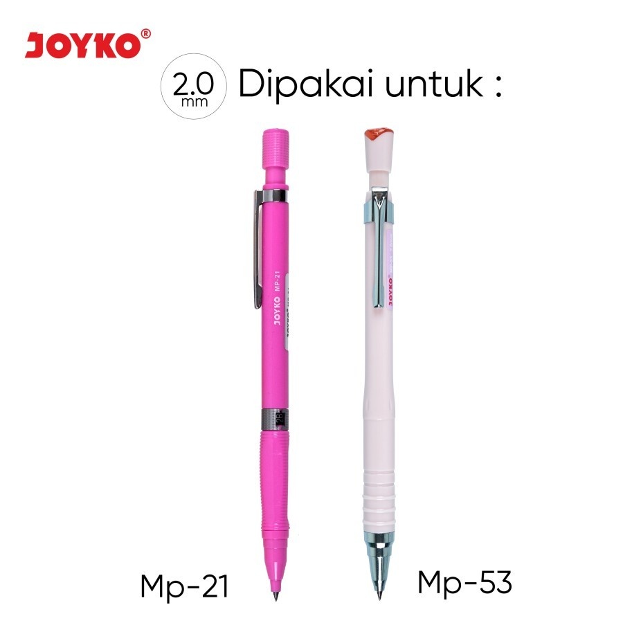 

Pencil Lead / Isi Pensil Mekanik Joyko PL-11 2B 2.0 mm (12)