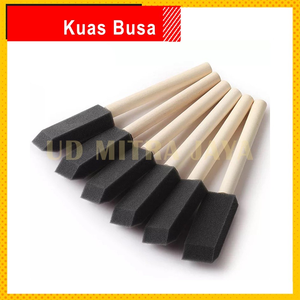 

MJ Kuas Busa Spons Foam Brush Ecer Satuan
