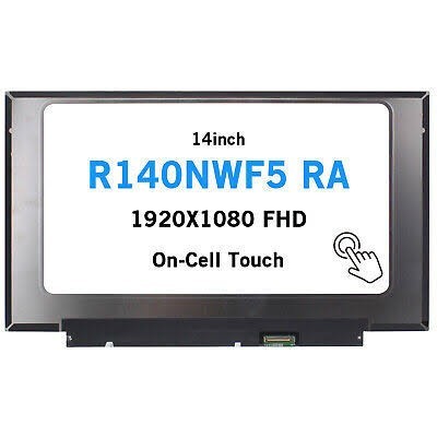 LED LCD TOUCHSCREEN LENOVO T490 T490S T490P T495 T495S R140NWF5