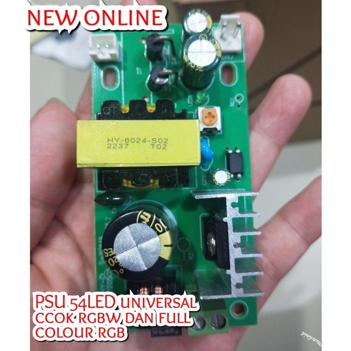 PSU PARLED UNIVERSAL BUAT 54LED RGBW DAN FULL COLOUR