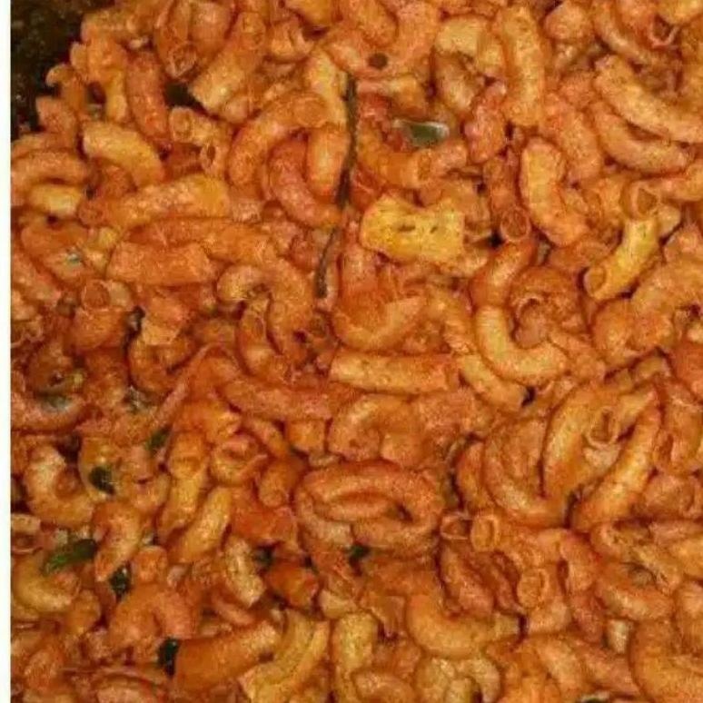 

[ 1kg ] Makaroni Pedas Aneka Rasa Rujak Purut Original Balado Renyah Mantul Endulita