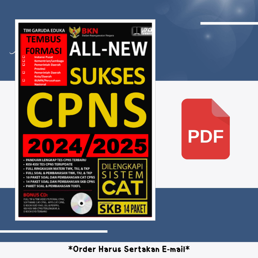 

1421. All new sukses CPNS 2024-2025