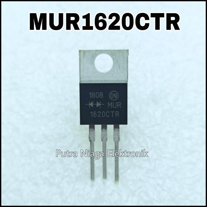 Update Dioda MUR1620CTR TO-220 / MUR1620 Dual Fast Recovery Diode 16A 200V putr4n Murah