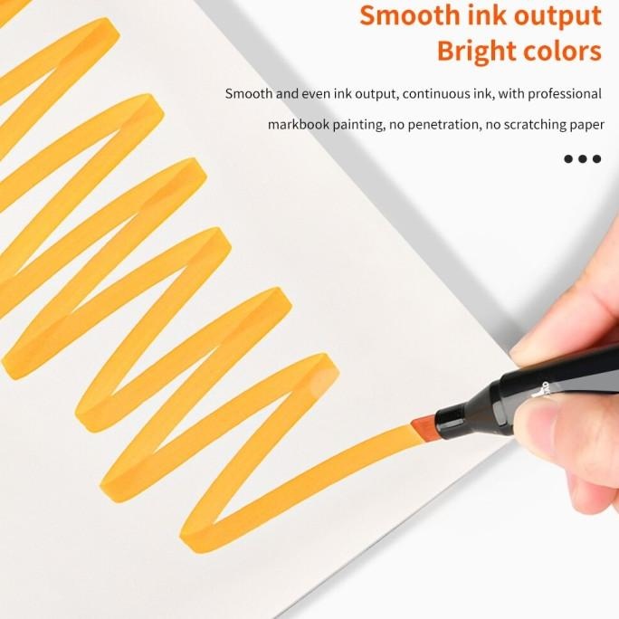 

Terkini Spidol Dual Side Fine Art Brush Pen Art Marker Set - Hl0270 - 24 Warna Neo 2024