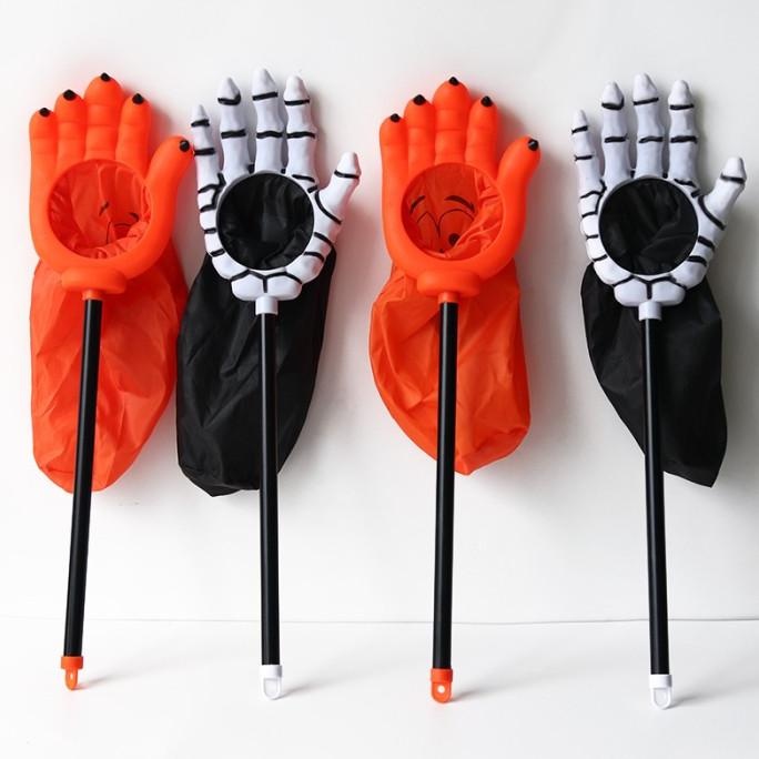 

XCF Candy Bag Tangan Tengkorak Kantong Permen Goodie Bag Lucu Halloween TERLARIS
