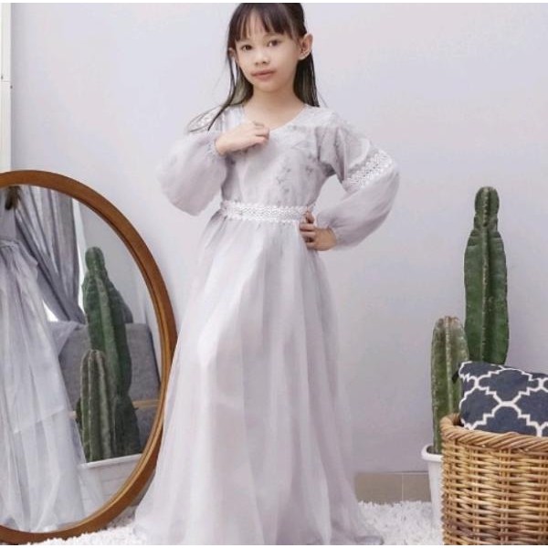 Baju Pesta Anak Muslim / Gaun Pesta Anak Muslim / Gas Pesta Anak