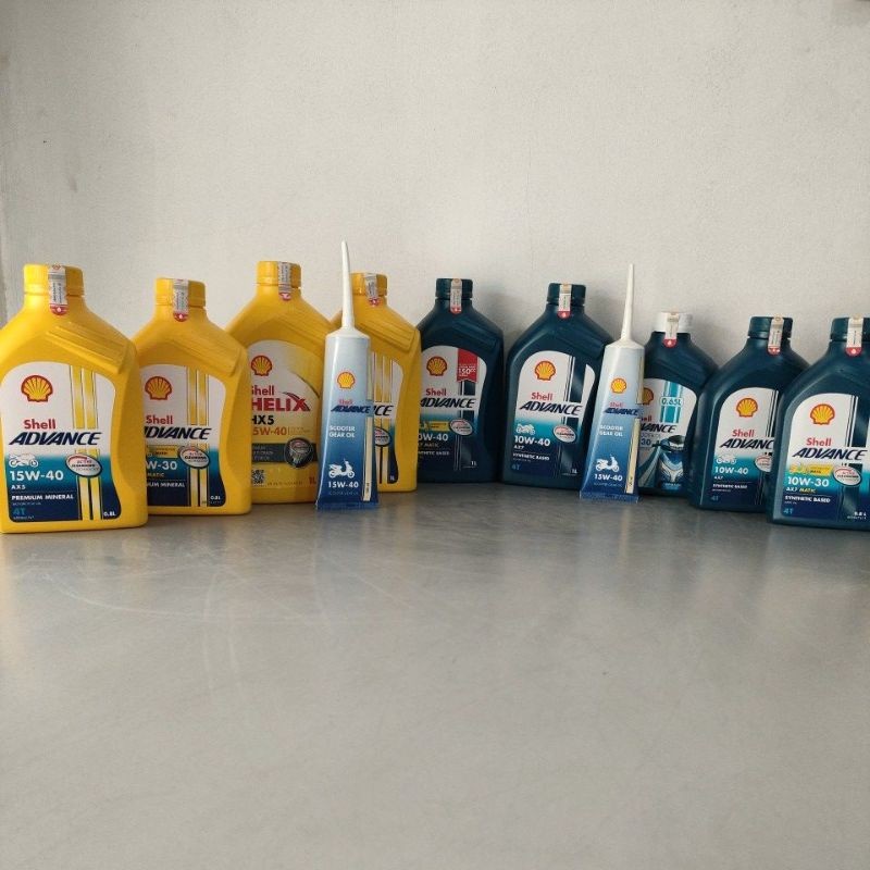 oli shell advance AX7 AX5, HELIX, Gardan 1000% ORI
