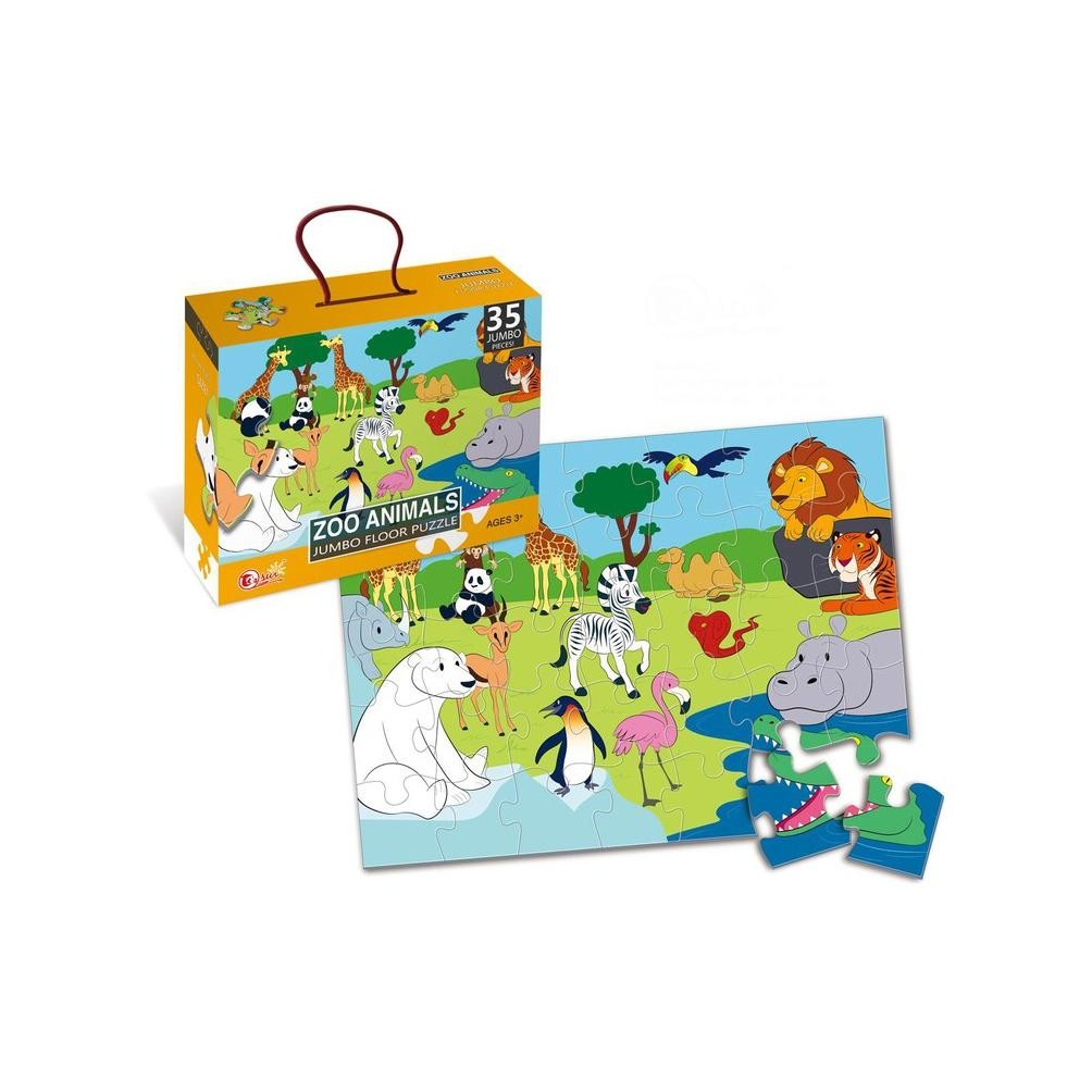 NEW  Mainan Anak Puzzle Zoo Animals HWA1369816