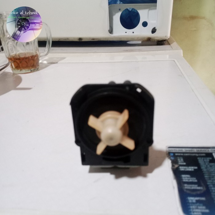 DRAIN PUMP MESIN CUCI SHARP ESFL 1083W/1073W