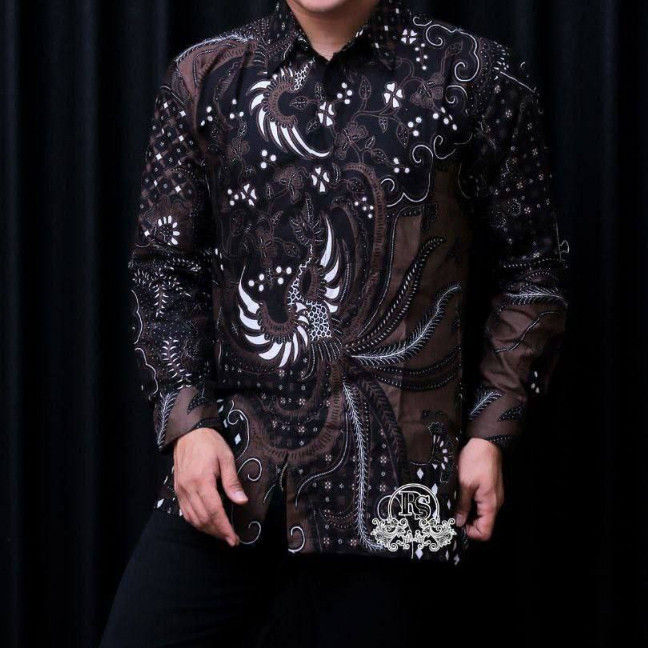 Kemejs Batk Cowo Batik Pria Lengan Pendek Kmeja Kemeja Brik Baj Atasan Kemeja Batik Pria Pakaian Lak