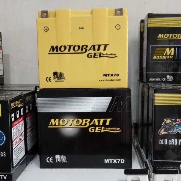 Aki Motor Honda Tiger, Tiger 2000, Tiger Revo Motobatt Mtx7D