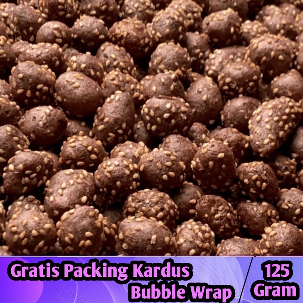 

Ciput Wijen Coklat 125gram / Onde Mini Kuning - Iqorni Snack | Snack Kiloan Murah / Gratis Ongkir cemilan jadul