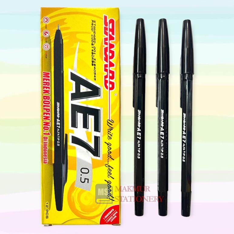 

Pulpen / Ballpoint / Pen Standard AE 7 (12 Pcs)