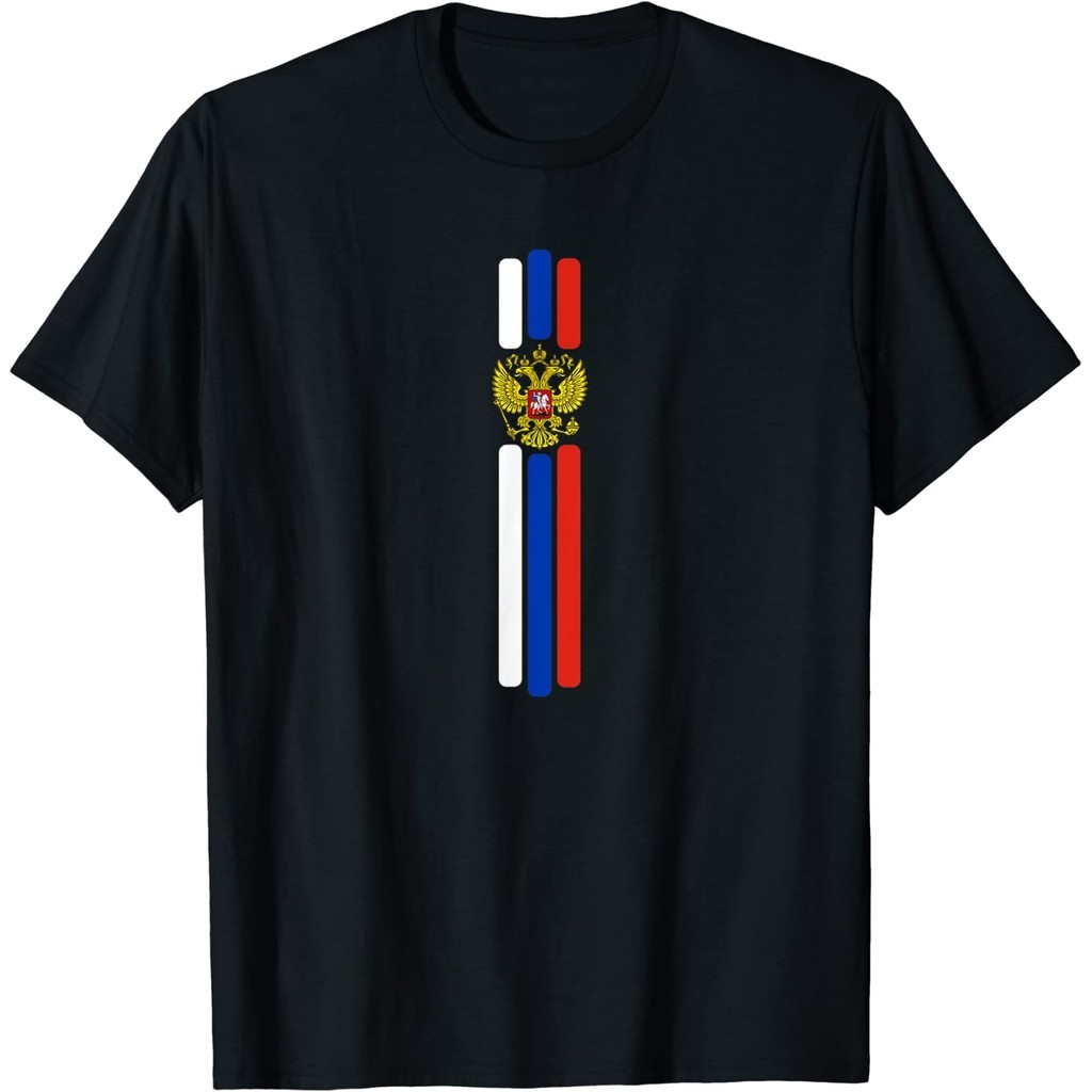 Kaos Pria Elang Berkepala Dua Elang Lambang Rusia Tshirt