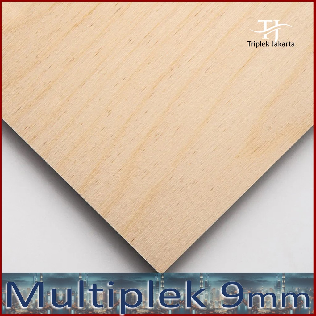 Multiplek 9 mm 80x50 cm | Triplek 9mm 50x80 cm | Palem Grade A