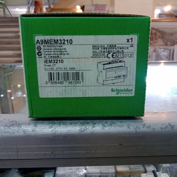 Kwh Schneider 3Phase 3210+Tera Iem3210 A9Mem3210 Genuine