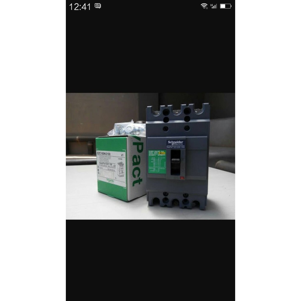 Schneider Ezc100N 18Ka/Mccb 3Phase 60A 18Ka Schneider Genuine