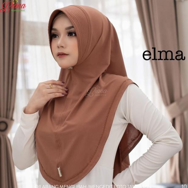 Jilbab Instan Bergo Elma Jersey By Liana Hijab