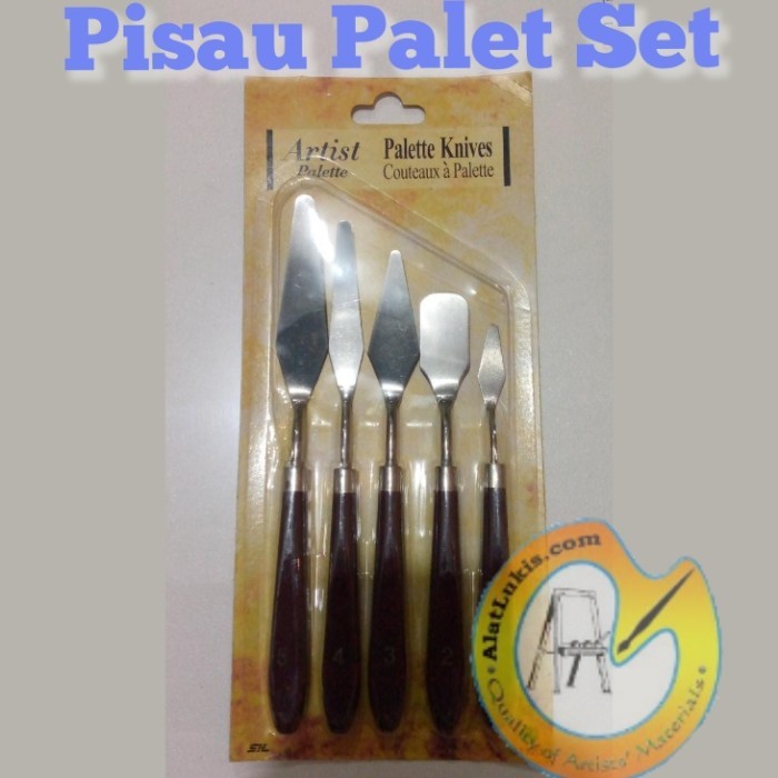 

Seka - Pisau Palet Lukis Set 5Pcs