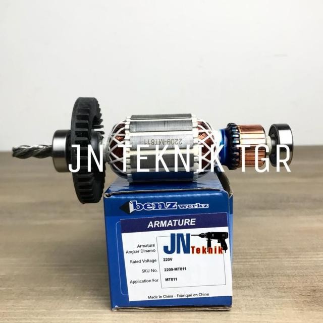 Armature Angker Mt811 Benz Untuk Mesin Bor Maktec Mt811