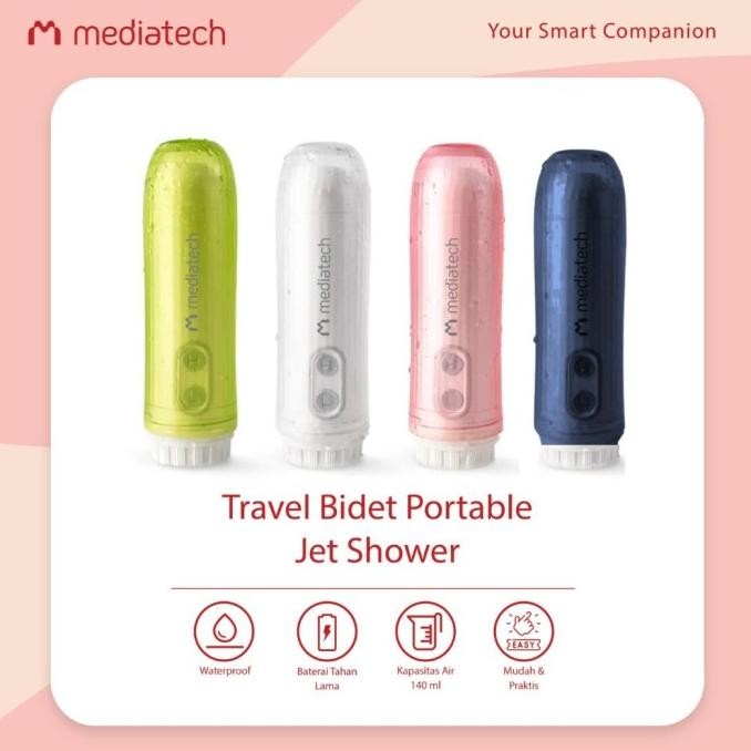 Mediatech Travel Bidet Electric / Jet Washer Portable
