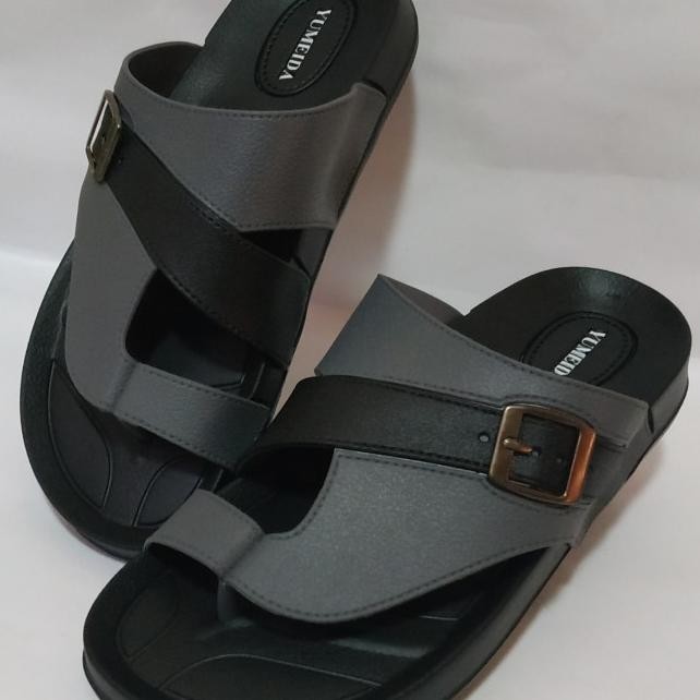 Sandal Pria Jepit Jempol S38-43 Yumeida Gesper Sendal Pria Keren