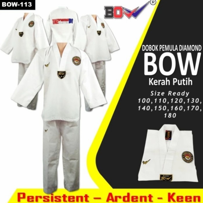 Dobok Seragam Taekwondo Sendy Diamond Two